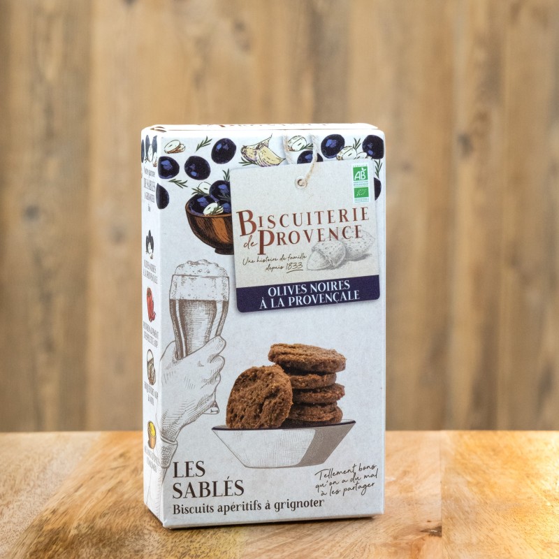 Provencal Black Olive Shortbreads : Delicious Biscuits !
