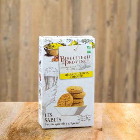 sablé apéritif aux épices
