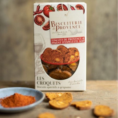 croquets tomates et piment d'espelette