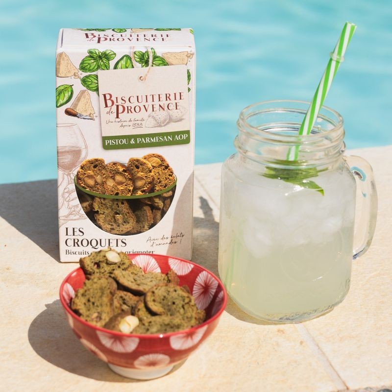 croquets apéritifs pistou & parmesan