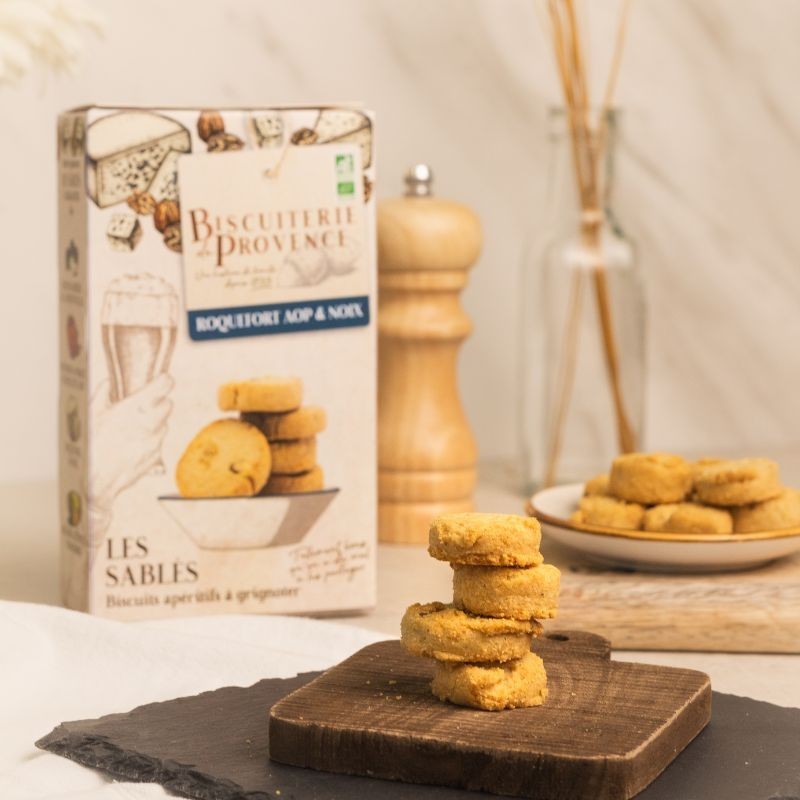AOP Roquefort & Walnut Shortbread