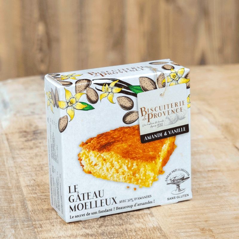 gateau Moelleux sans gluten amande et vanille