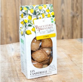 canistrelli au citron bio - biscuiterie de provence