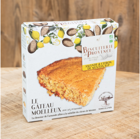 Gâteau amande et citron de Menton, une délicieuse création alliant Citron de Menton IGP et amandes.