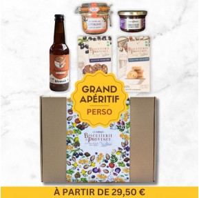 grand coffret apéritif sur mesure personnalisé