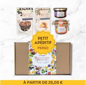 Petit coffret apéritif sur mesure personnalisé