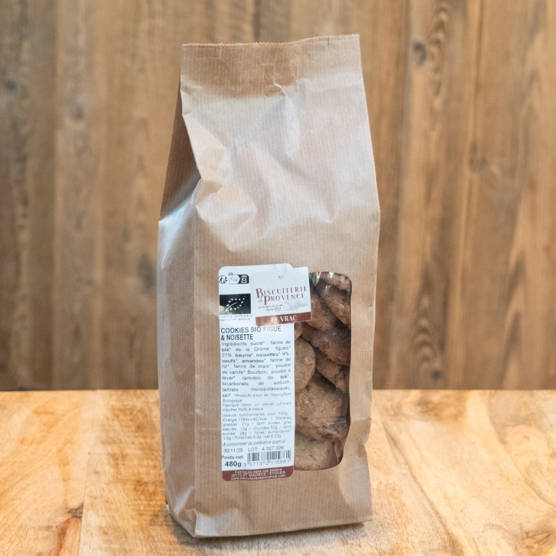 Organic Fig and Hazelnut Cookies - Original recipe