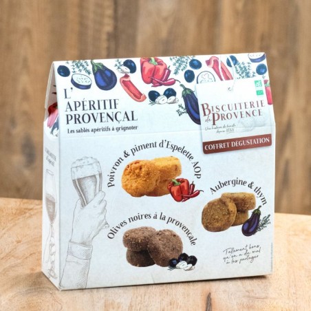 Pack Apéritif Sablés salés - Biscuiterie de Provence