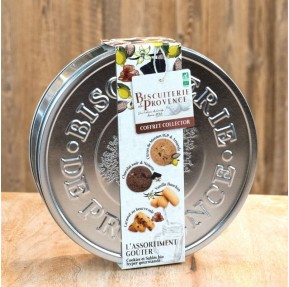 Boîte métal Assortiment  goûter Bio - quatre recettes pour le goûter