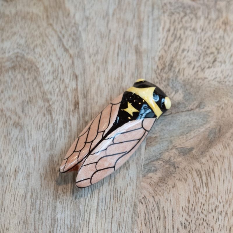 Magnet cigale Louis Sicard - rouge Magnet cigale Louis Sicard - rouge