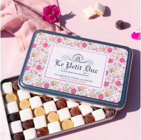 Calissons Damier - délicat mélange de Calissons classiques et de Pâtes de Fruits