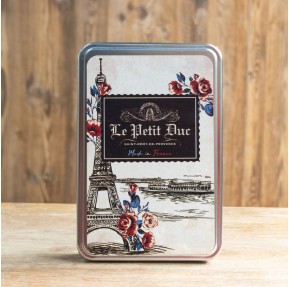 Boîte Métal Made In France - assortiment de biscuits fins