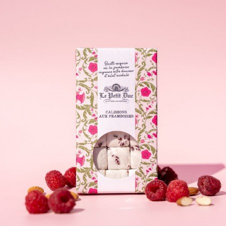 Provençal delicacy: raspberry calisson bar by Le Petit Duc