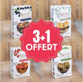 lot 3+1 offert croquets apéritif
