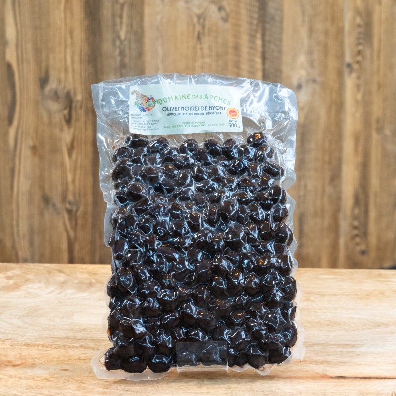 Olives noires de Nyons - domaine des arches