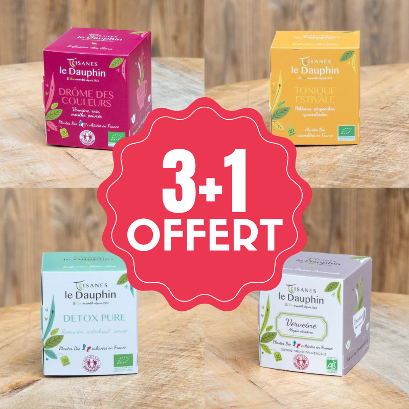 3+1 free herbal tea