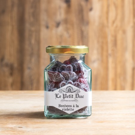 bonbons à la violette - délicates gourmandises