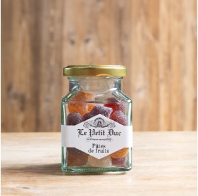 Pâtes de fruits de Provence - assortiment de pâtes d’abricot, de framboise, de myrtille et de miel de lavande