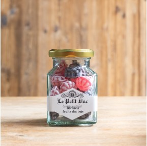 Bonbons aux fruits des bois - mélange de bonbons acidulés au fruit des bois intenses et fruités