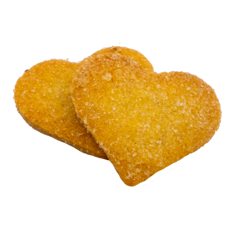 Cœurs Gingembre - fine, delicate biscuit that crunches under the tooth, releasing spicy and piquant flavours