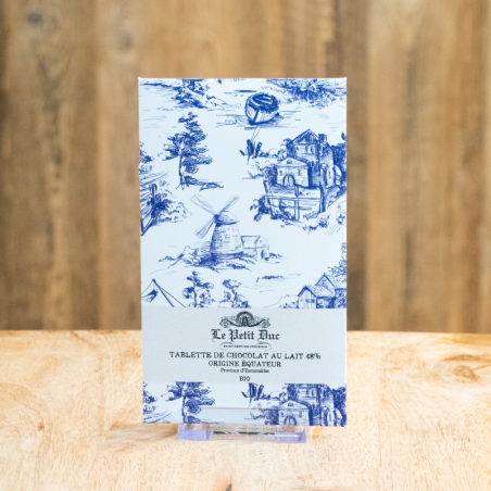 Tablette Chocolat au Lait 48% Equateur Esmeralda - chocolat au lait Le Petit Duc