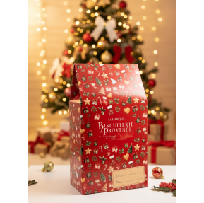 Boîte cadeau Biscuiterie de Provence Noël - pour vos compositions gourmandes