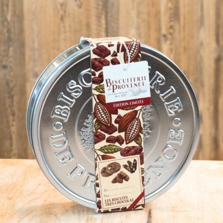 Assortment of chocolate biscuits to offer