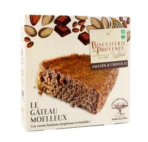 Gâteau moelleux amande & chocolat