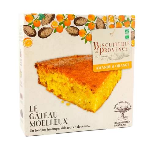 Gâteau moelleux amande & orange