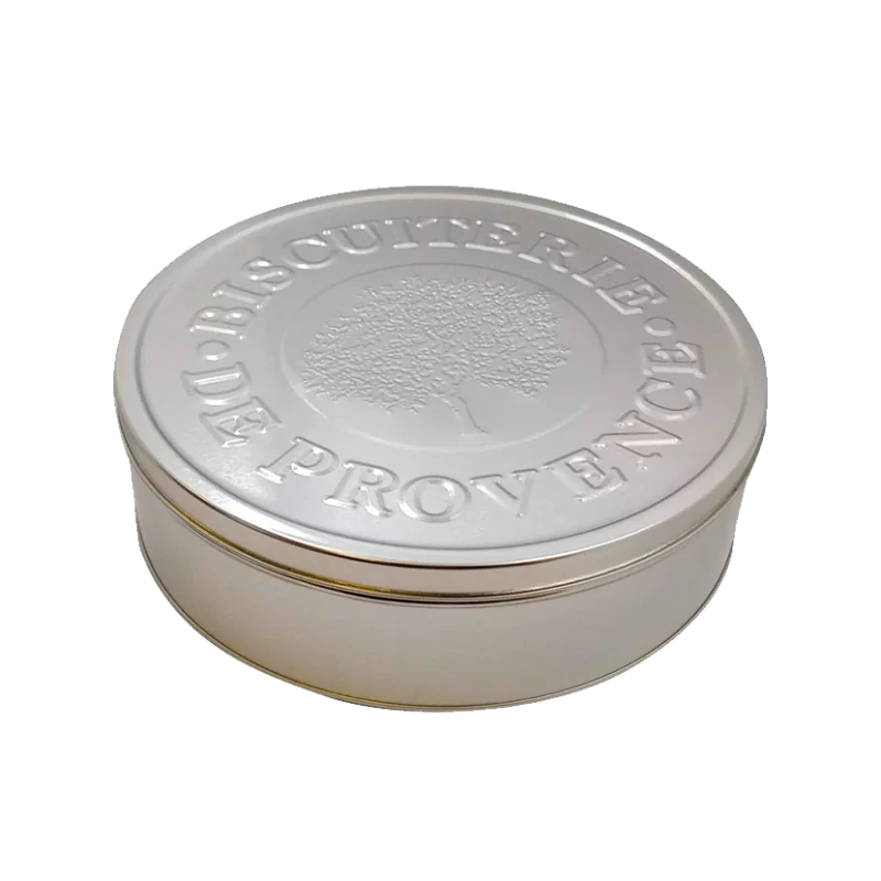 empty tin box