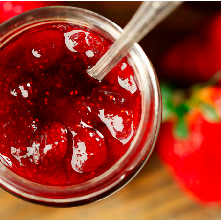Strawberry jam - a real sweet delight prepared with love and expertise