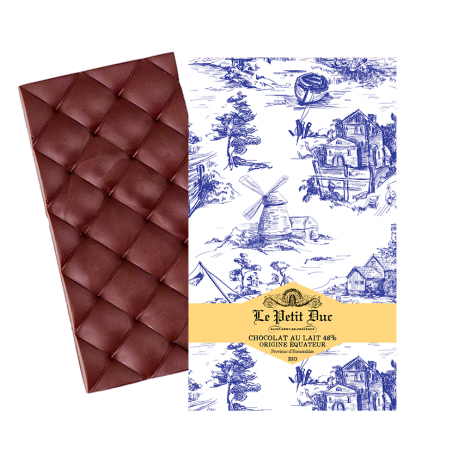 Milk chocolate tablet - 48 % Equador Esmeralda