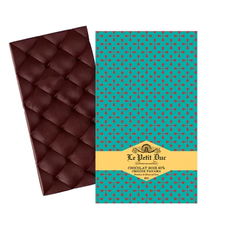 Tablette Chocolat Noir Panama 63% - notes de fruits secs et chocolat chaud