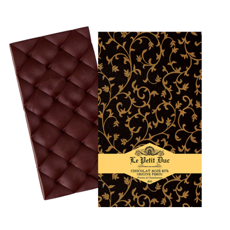 Dark chocolate bar 63% Peru - Ideal for chocolate lovers