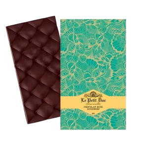 Ginger dark chocolate bar