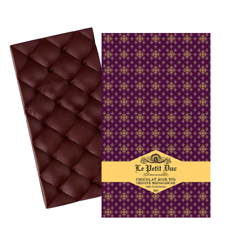 Dark chocolate 70% origin Madagascar