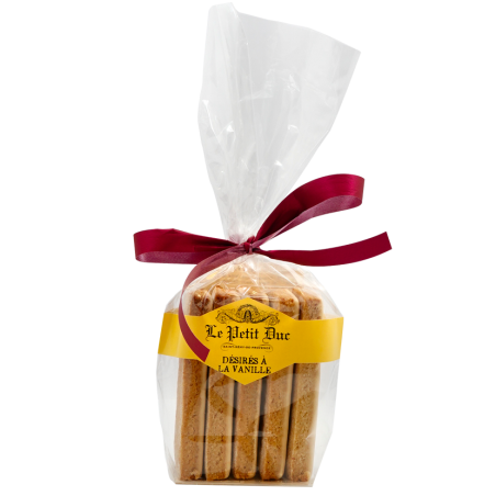 Désirés à la vanille - délicieux biscuits à la quantité déraisonnable de vanille, nappés de la glace royale des Calissons