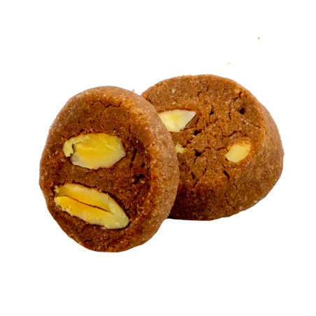 Cocoa Almonds - these little biscuits combining cocoa and whole almonds