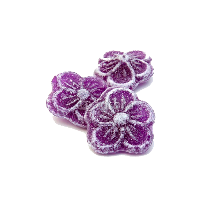 Violet candies