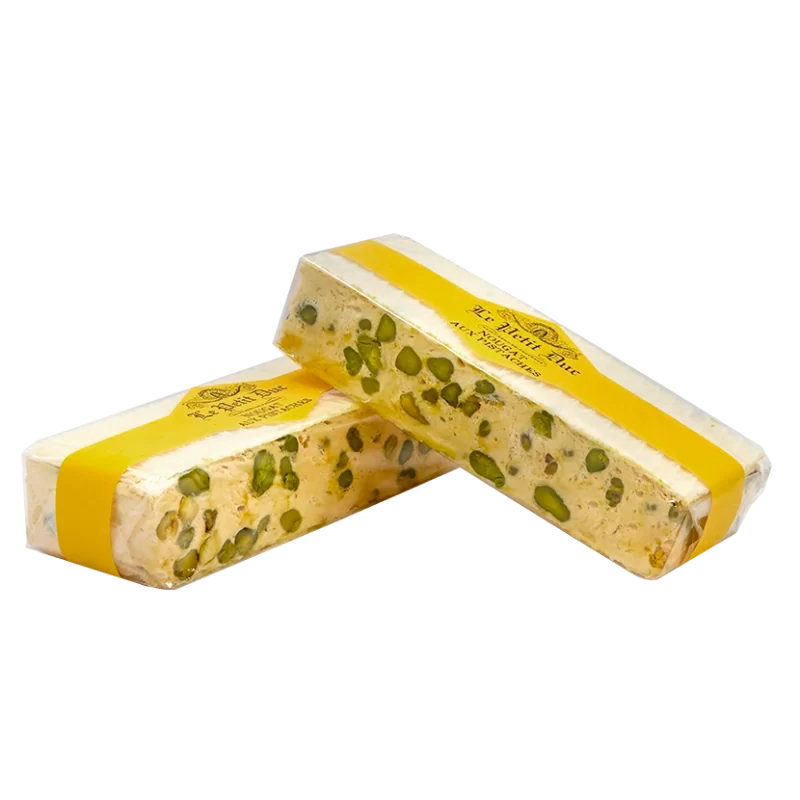 Pistachios white nougat