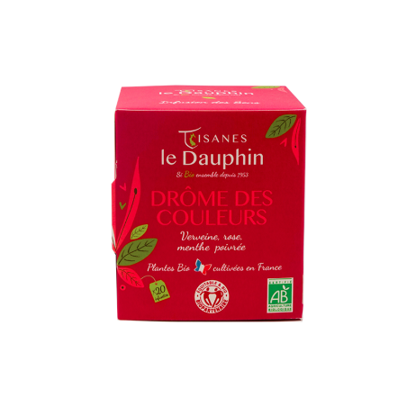 Infusions Drôme des couleurs - Tisanes Le Dauphin