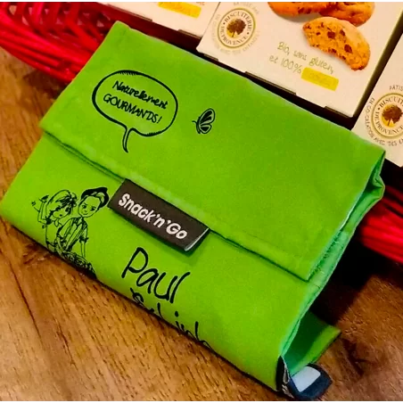 Pochette à goûter - écologique et réutilisable
