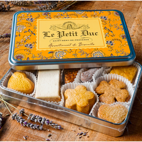 Boîte Assortiment de biscuits - 10 recettes phares de biscuits du Petit Duc
