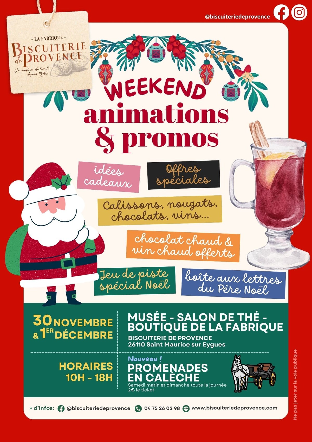 La magie de Noël à la Fabrique