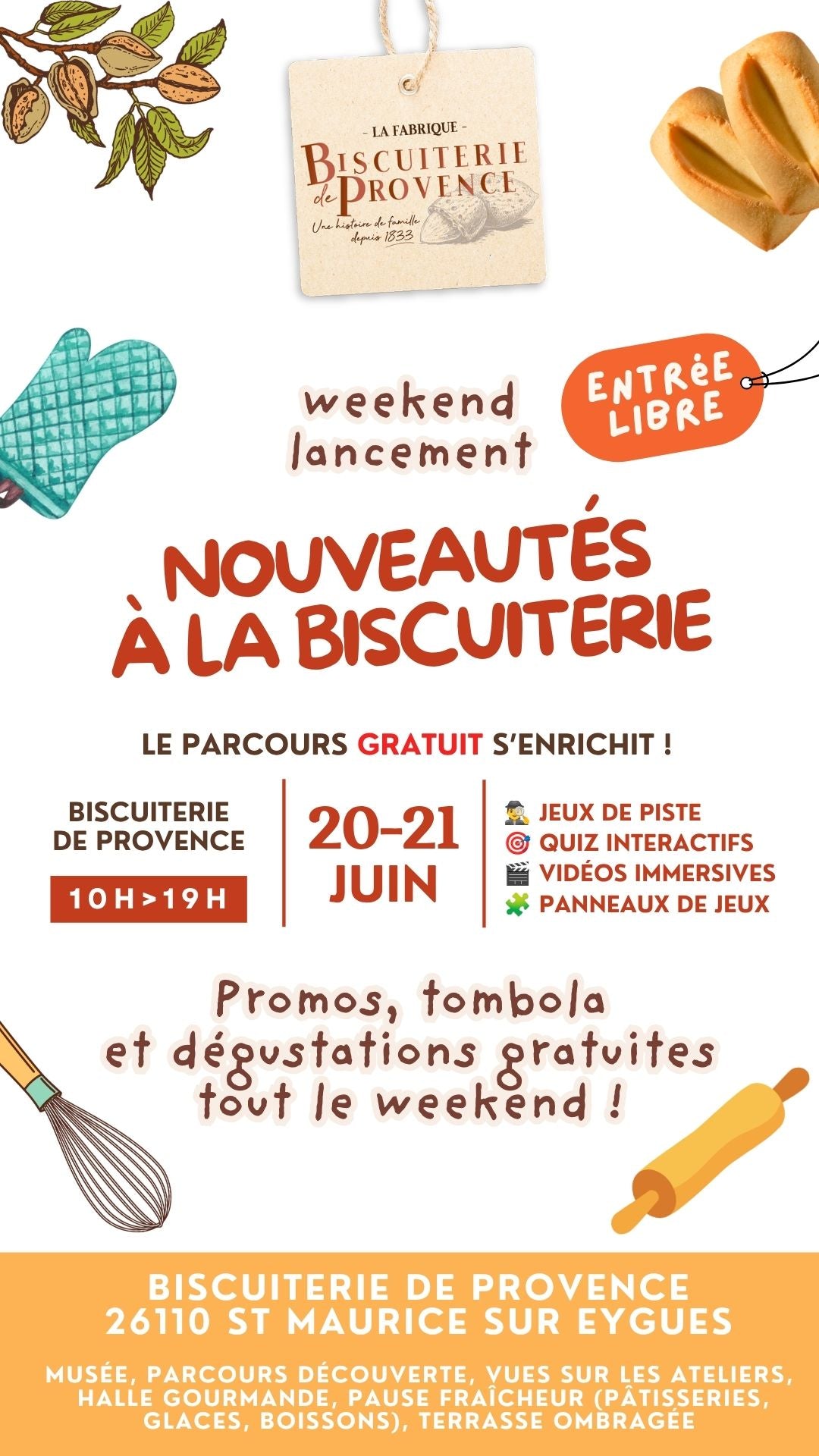 Week-end lancement : nouveautés au musée & parcours découverte !