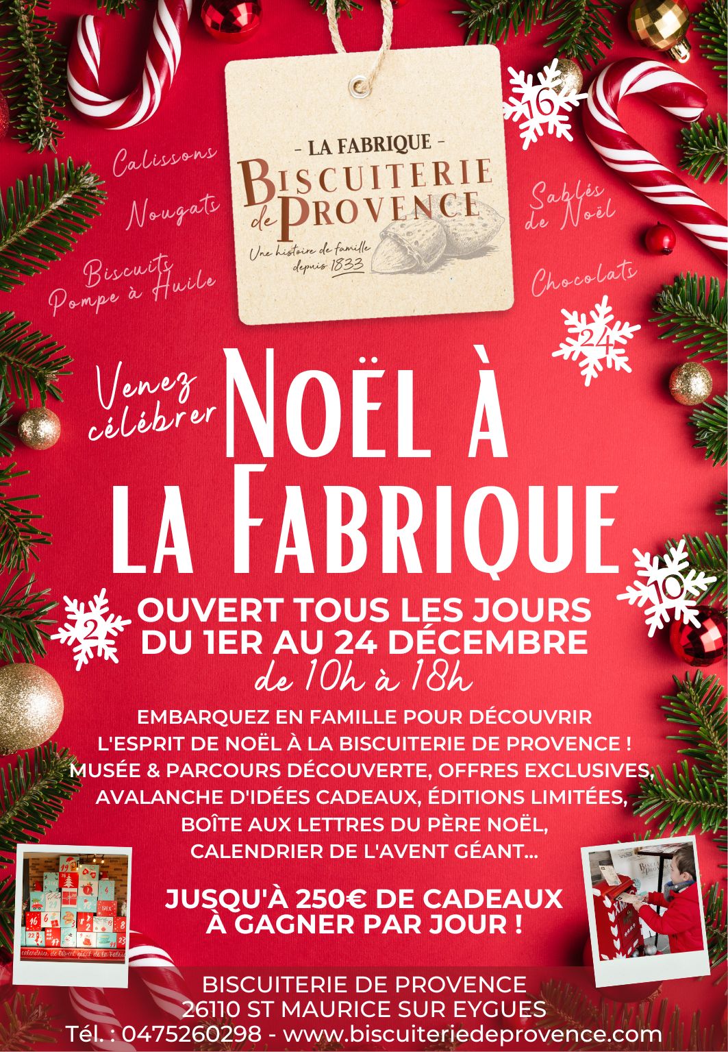 Le Calendrier de l'Avent géant