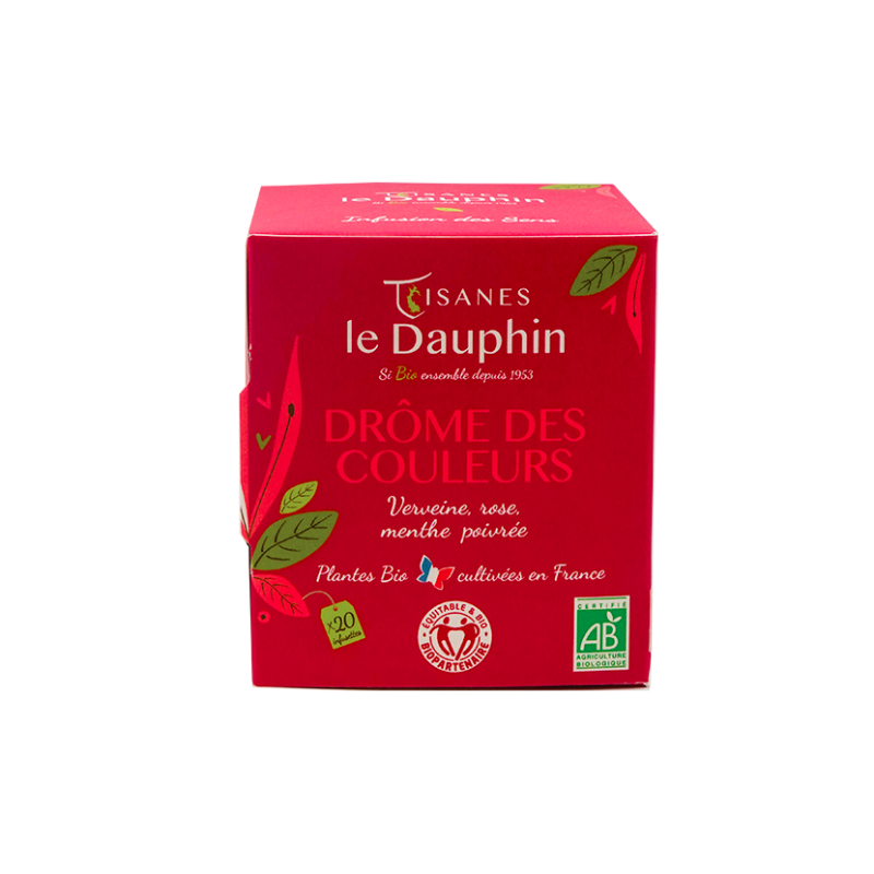 Infusions Drôme des couleurs - Tisanes Le Dauphin
