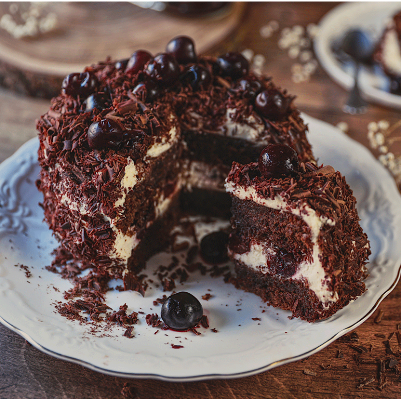 Gâteau amande et chocolat - un gâteau moelleux bio aux amandes et au chocolat qui fait l'unanimité à table !