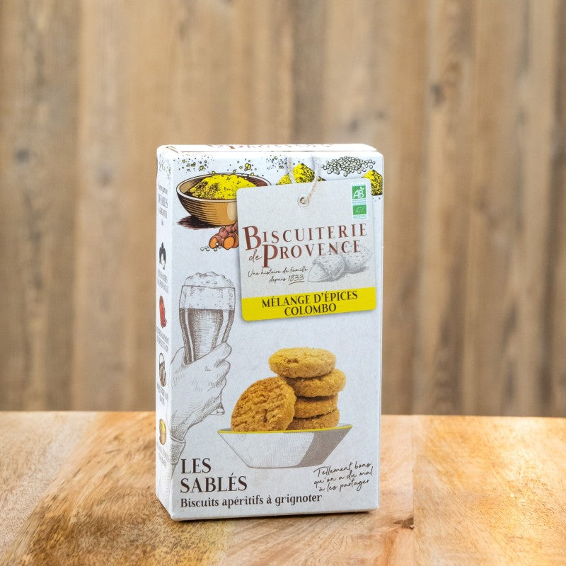 sablé apéritif aux épices