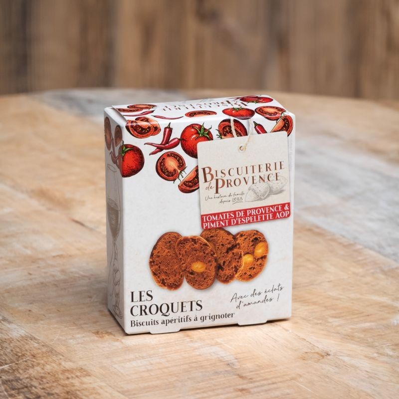 Croquets tomate et piment d'Espelette AOP - mini étui